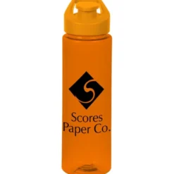 Colorful Bottle with Flip Lid - 24 oz