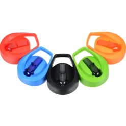Colorful Bottle with Flip Straw Lid - 24 oz