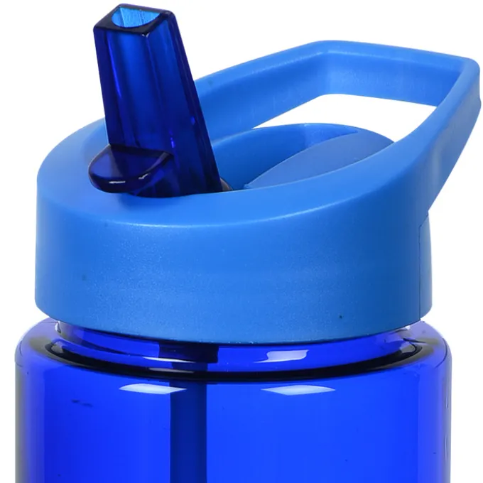 Colorful Bottle with Flip Straw Lid - 24 oz