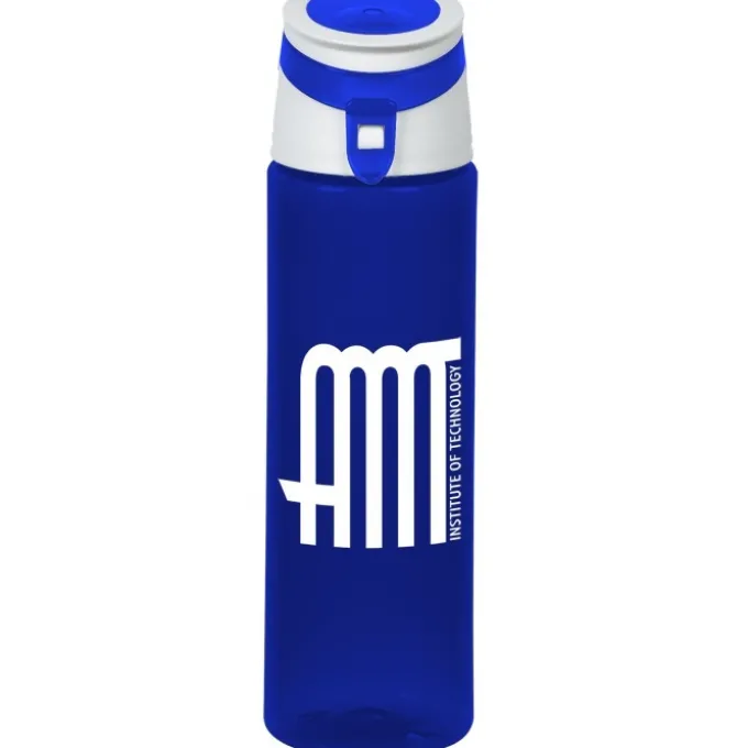 Colorful Bottle with Trendy Lid - 24 oz