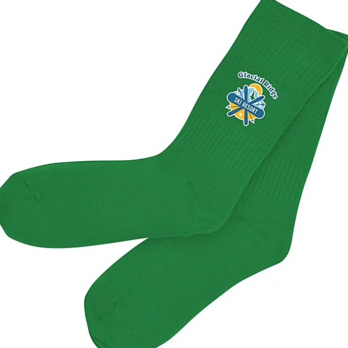 Colorful Crew Socks - Full Color
