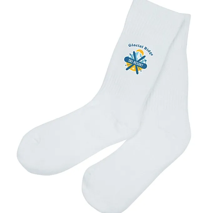 Colorful Crew Socks - Full Color