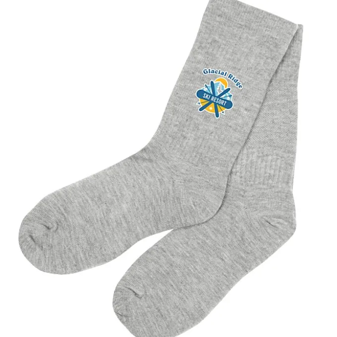 Colorful Crew Socks - Full Color