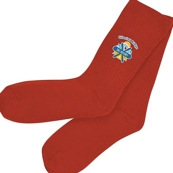 Colorful Crew Socks - Full Color