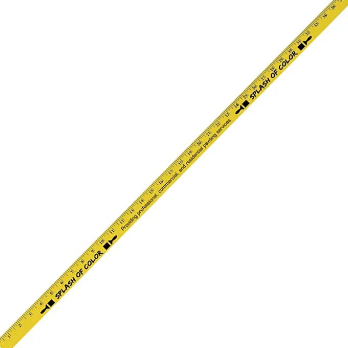 Colorful Enamel Yardstick - 1 1/8 inches x 1/8 inch