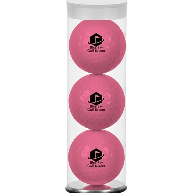 Colorful Golf Ball - Tube