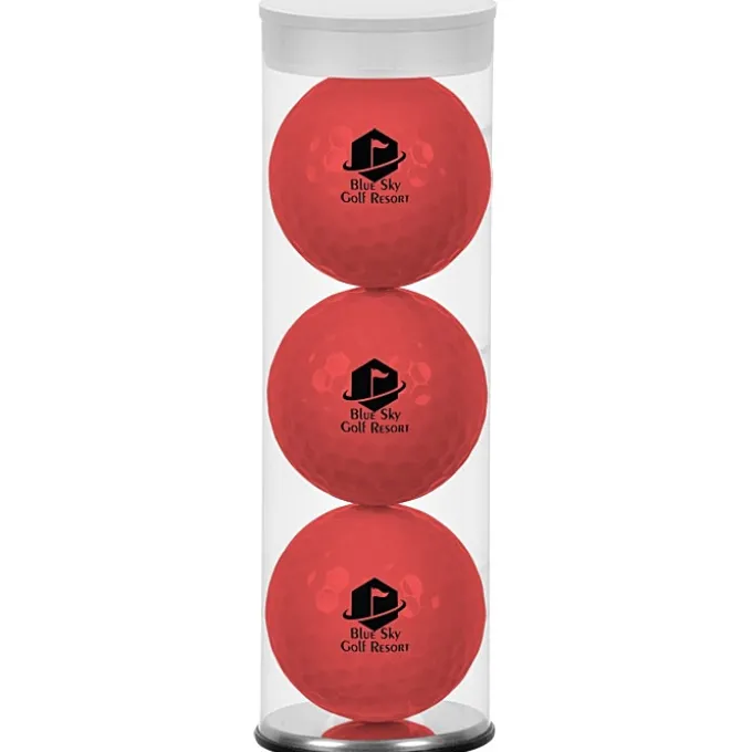 Colorful Golf Ball - Tube