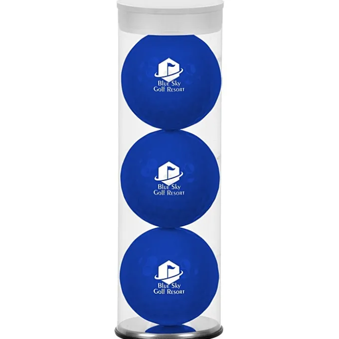 Colorful Golf Ball - Tube