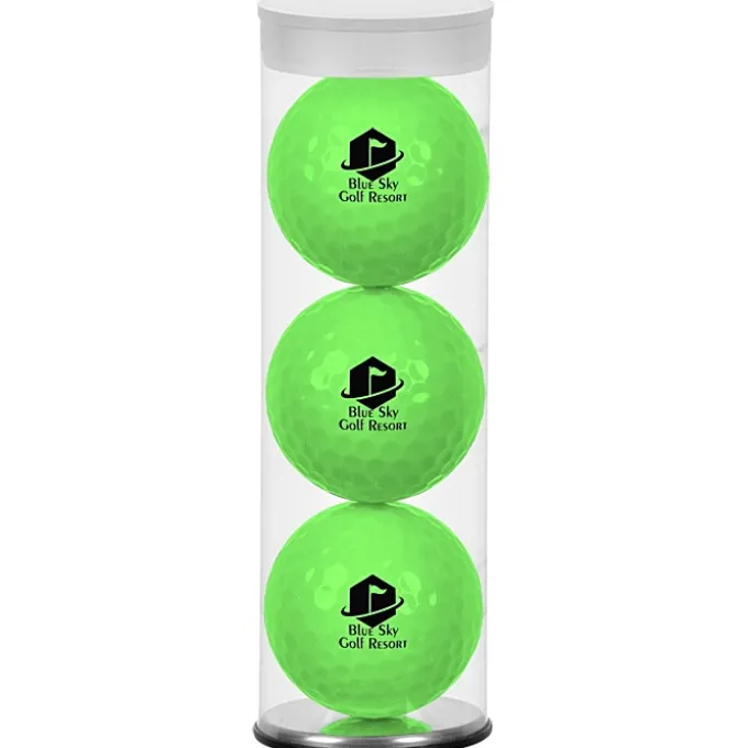 Colorful Golf Ball - Tube
