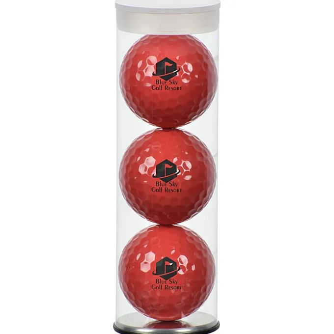 Colorful Golf Ball - Tube