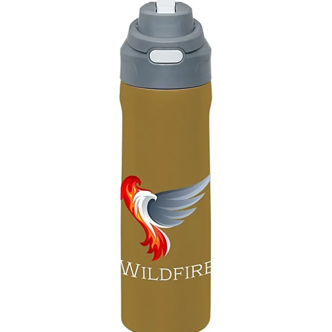 Colorful Pop Up Vacuum Bottle - 24 oz.