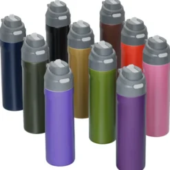 Colorful Pop Up Vacuum Bottle - 24 oz.