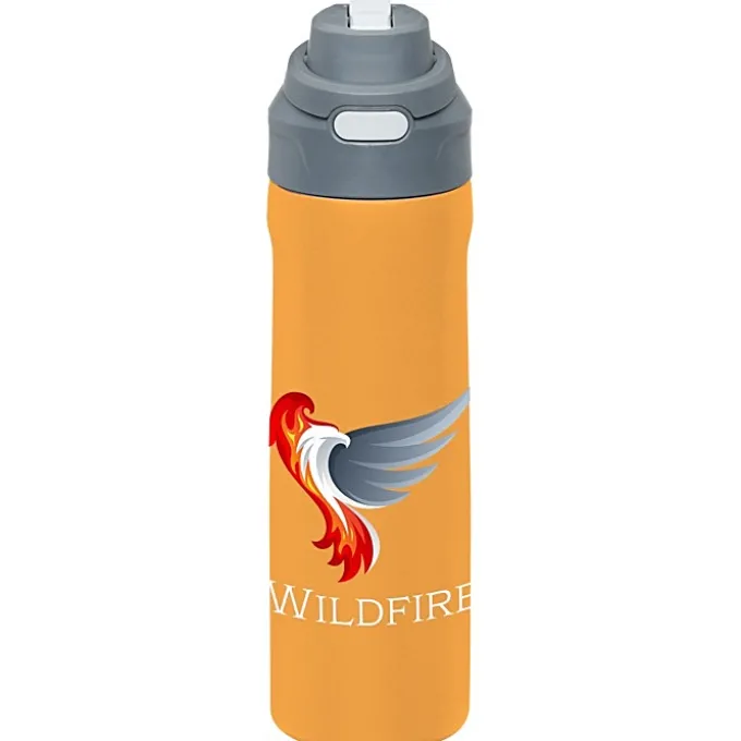 Colorful Pop Up Vacuum Bottle - 24 oz.