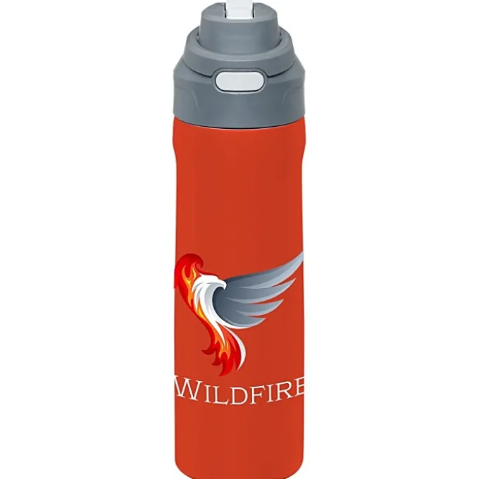 Colorful Pop Up Vacuum Bottle - 24 oz.