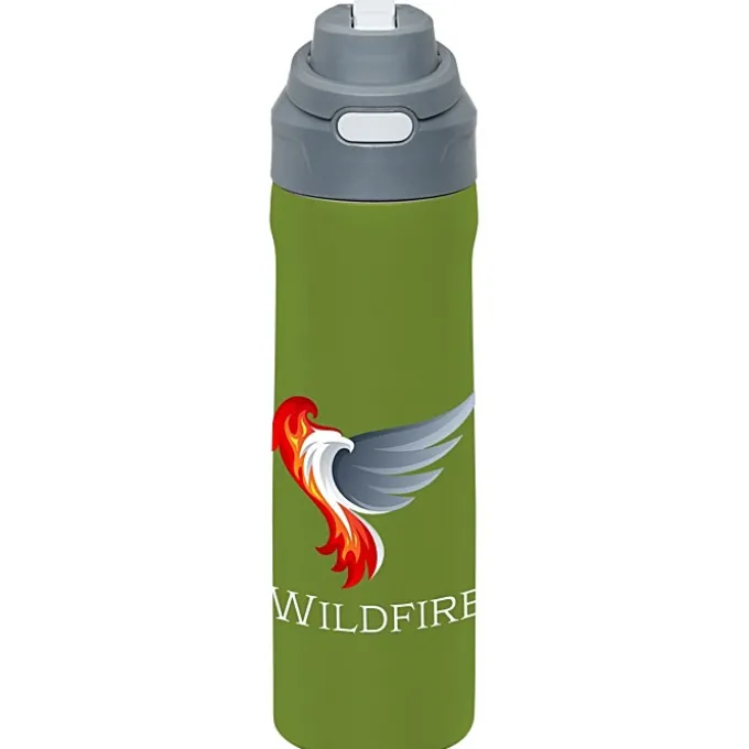 Colorful Pop Up Vacuum Bottle - 24 oz.