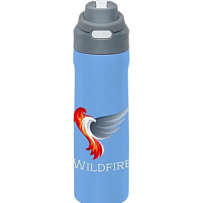 Colorful Pop Up Vacuum Bottle - 24 oz.