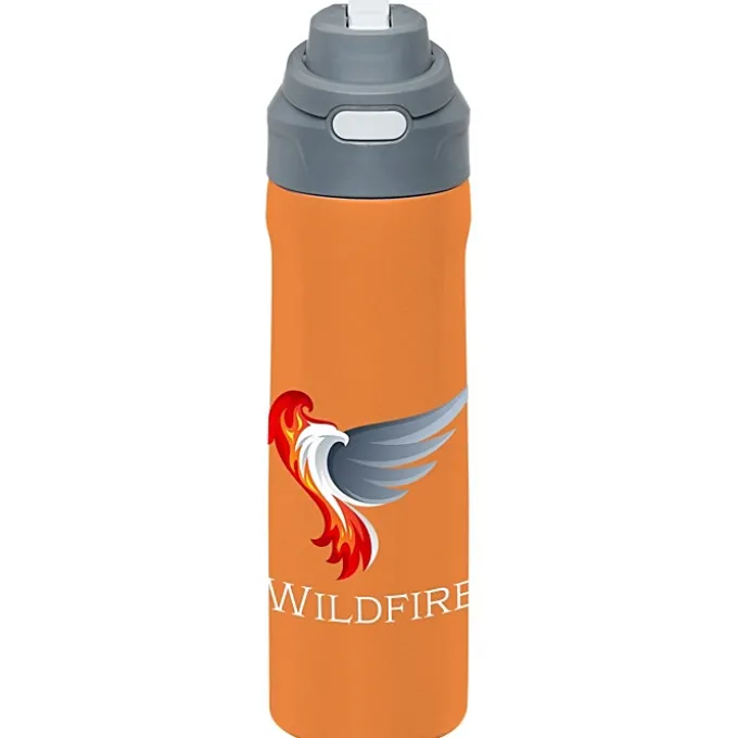 Colorful Pop Up Vacuum Bottle - 24 oz.