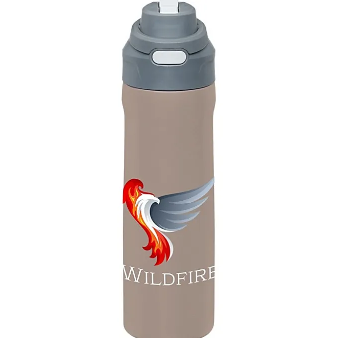 Colorful Pop Up Vacuum Bottle - 24 oz.