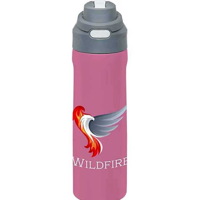 Colorful Pop Up Vacuum Bottle - 24 oz.
