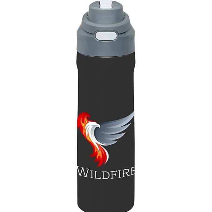 Colorful Pop Up Vacuum Bottle - 24 oz.