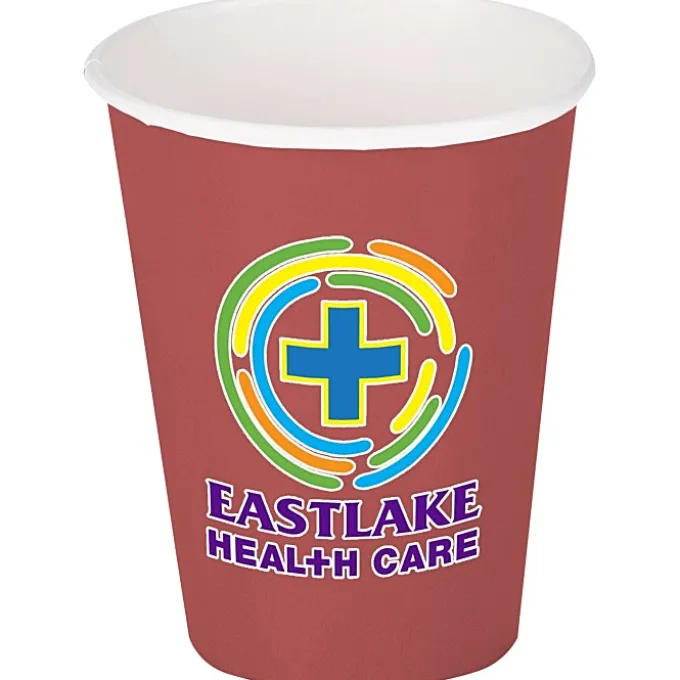 Colorware Paper Cup - 9 oz - Low Qty - Full Color
