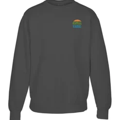 Comfort Colors Garment-Dyed Crew Sweatshirt - Embroidered