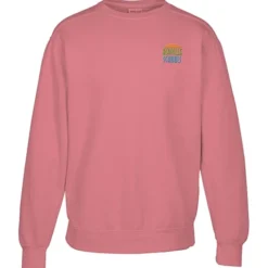 Comfort Colors Garment-Dyed Crew Sweatshirt - Embroidered