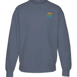 Comfort Colors Garment-Dyed Crew Sweatshirt - Embroidered