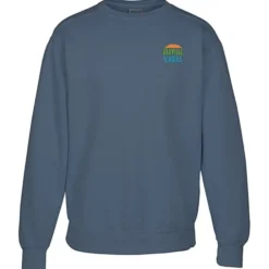 Comfort Colors Garment-Dyed Crew Sweatshirt - Embroidered