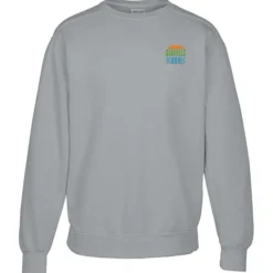 Comfort Colors Garment-Dyed Crew Sweatshirt - Embroidered