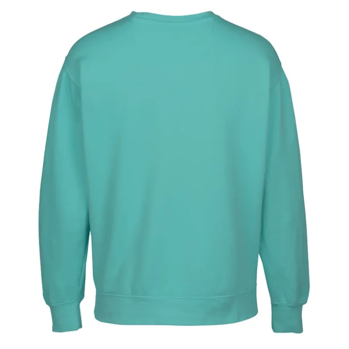 Comfort Colors Garment-Dyed Crew Sweatshirt - Embroidered