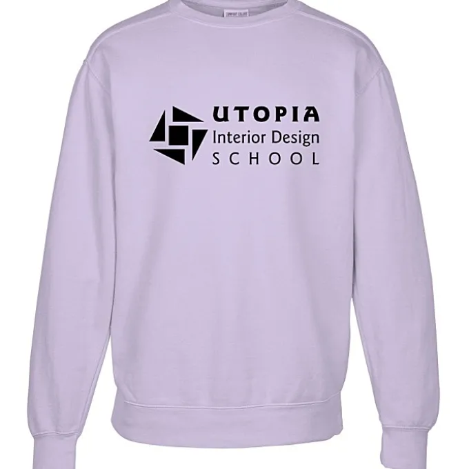 Comfort Colors Garment-Dyed Crew Sweatshirt - Screen
