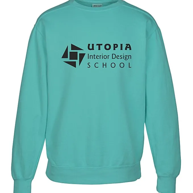 Comfort Colors Garment-Dyed Crew Sweatshirt - Screen