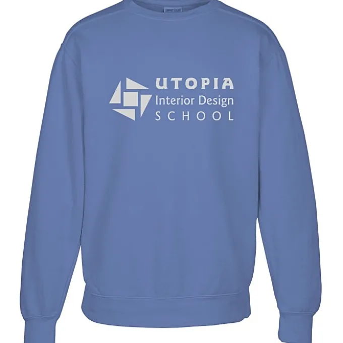 Comfort Colors Garment-Dyed Crew Sweatshirt - Screen