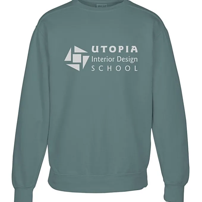Comfort Colors Garment-Dyed Crew Sweatshirt - Screen