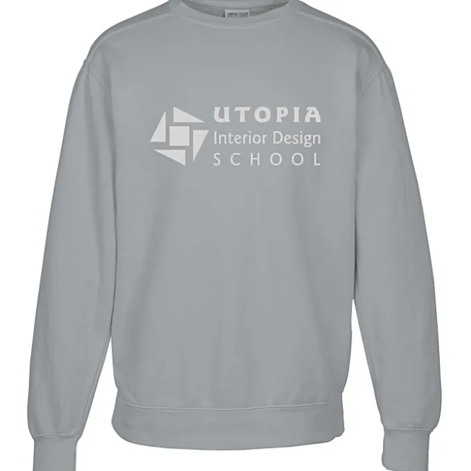 Comfort Colors Garment-Dyed Crew Sweatshirt - Screen