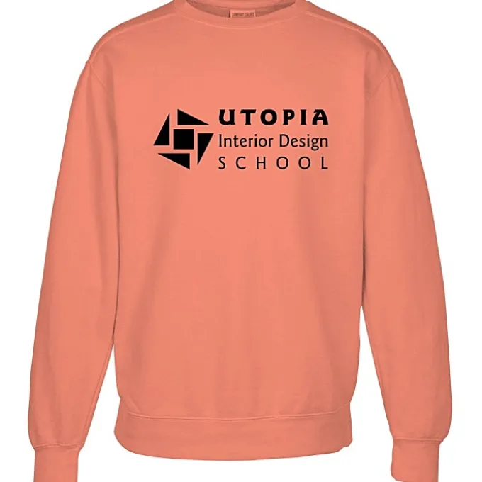 Comfort Colors Garment-Dyed Crew Sweatshirt - Screen