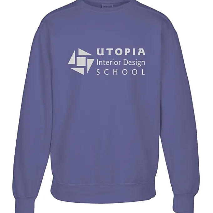 Comfort Colors Garment-Dyed Crew Sweatshirt - Screen