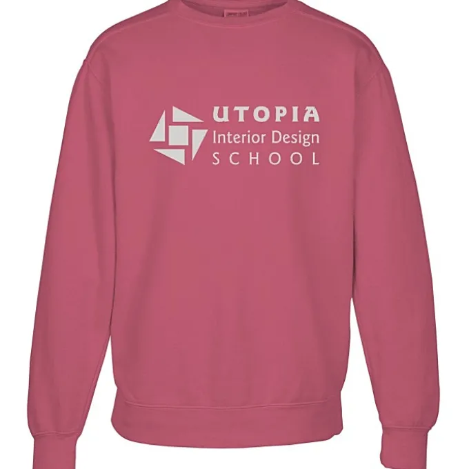 Comfort Colors Garment-Dyed Crew Sweatshirt - Screen