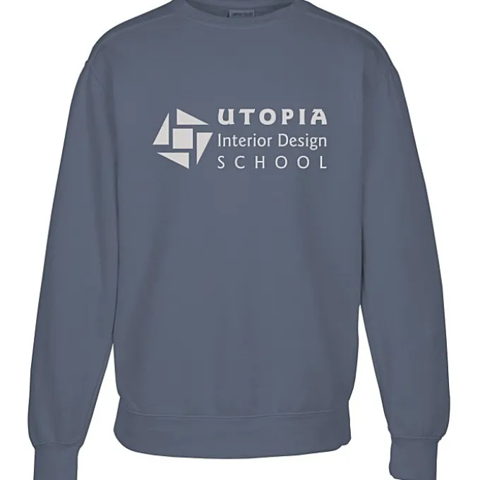 Comfort Colors Garment-Dyed Crew Sweatshirt - Screen
