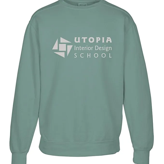 Comfort Colors Garment-Dyed Crew Sweatshirt - Screen