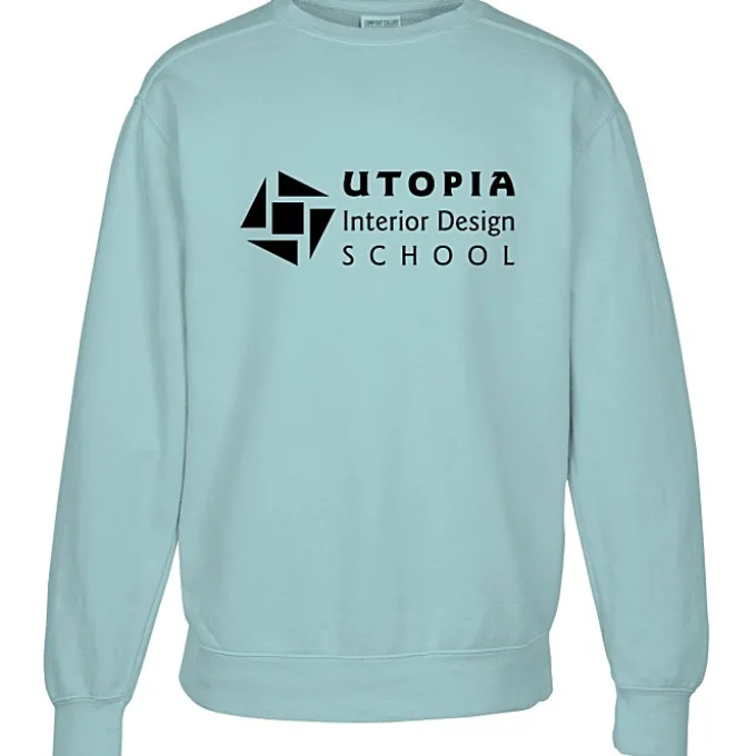 Comfort Colors Garment-Dyed Crew Sweatshirt - Screen