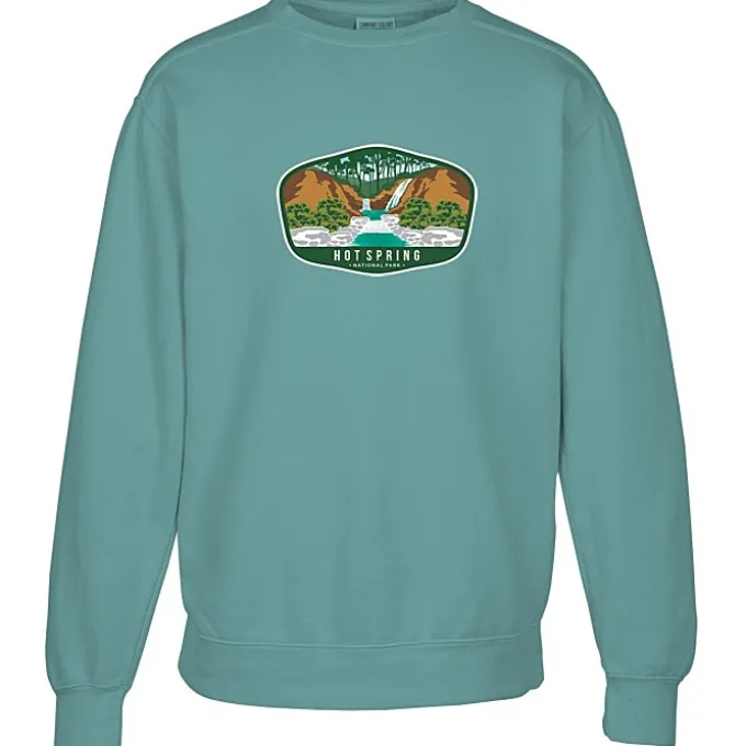 Comfort Colors Garment-Dyed Crew Sweatshirt - Full Color