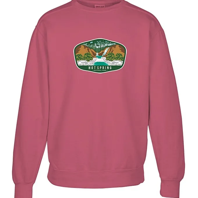 Comfort Colors Garment-Dyed Crew Sweatshirt - Full Color