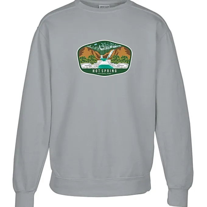 Comfort Colors Garment-Dyed Crew Sweatshirt - Full Color