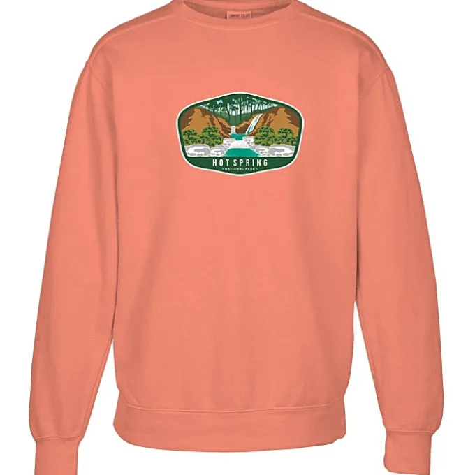 Comfort Colors Garment-Dyed Crew Sweatshirt - Full Color