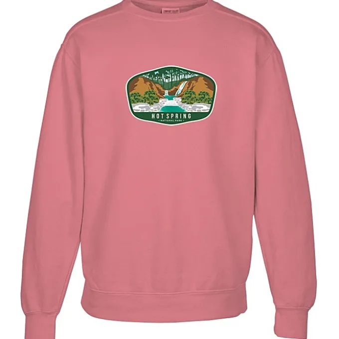 Comfort Colors Garment-Dyed Crew Sweatshirt - Full Color
