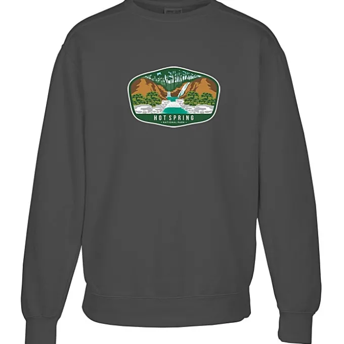 Comfort Colors Garment-Dyed Crew Sweatshirt - Full Color