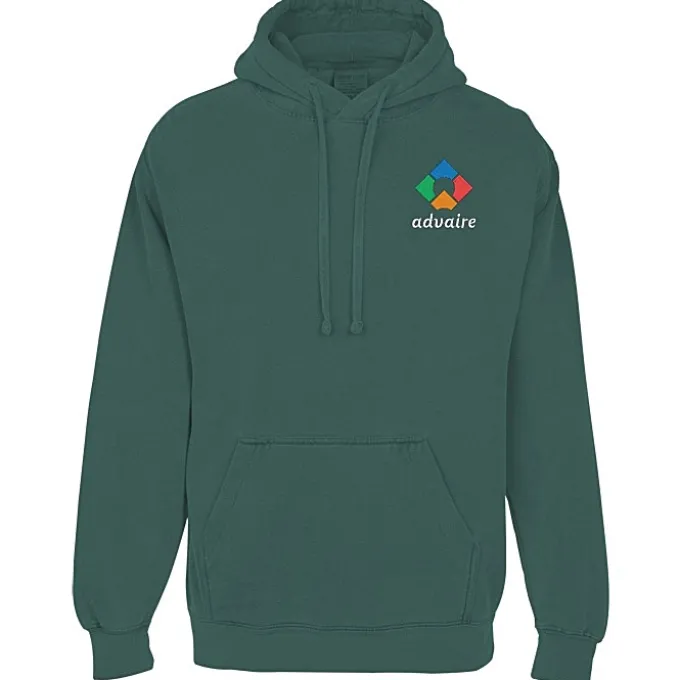 Comfort Colors Garment-Dyed Hoodie - Embroidered