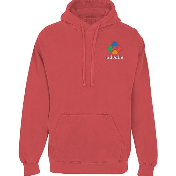 Comfort Colors Garment-Dyed Hoodie - Embroidered